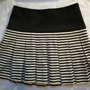 Zara Basic Mini Small Pleated Skirt